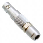 FGG.00.304.CLAD35 Lemo Push-Pull Connector Plug, Male Pins 4 Position Solder Cup