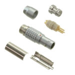 FGG.0B.303.CLAD52 Lemo Push-Pull Connector Plug, Male Pins 3 Position Solder Cup