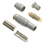 FGG.0B.307.CLAD56 Lemo Push-Pull Connector Plug, Male Pins 7 Position Solder Cup