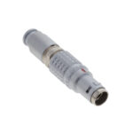 FGG.0T.302.CLAC50Z Lemo Push-Pull Connector Plug, Male Pins 2 Position Solder Cup