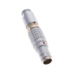 FGG.0T.309.CLAC50Z Lemo Push-Pull Connector Plug, Male Pins 9 Position Solder Cup