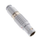 FGG.1B.303.CLAD42Z Lemo Push-Pull Connector Plug, Male Pins 3 Position Solder Cup