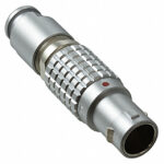 FGA.1B.308.CLAD72Z Lemo Push-Pull Connector Plug, Male Pins 8 Position Solder Cup