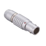 FGG.1B.304.CYCZ Lemo Push-Pull Connector Plug, Male Pins 4 Position Crimp