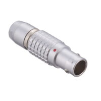 FGG.1B.304.CYCZ Lemo Push-Pull Connector Plug, Male Pins 4 Position Crimp