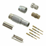 FGG.1B.305.CYCD62 Lemo Push-Pull Connector Plug, Male Pins 5 Position Crimp