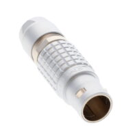 FGG.2B.304.CLAD72Z Lemo Push-Pull Connector Plug, Male Pins 4 Position Solder Cup