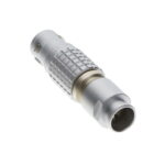 FGG.2B.306.CLAD82Z Lemo Push-Pull Connector Plug, Male Pins 6 Position Solder Cup