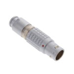 FGG.2B.306.CLAD92Z Lemo Push-Pull Connector Plug, Male Pins 6 Position Solder Cup
