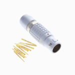 FGG.2B.310.CYCD62 Lemo Push-Pull Connector Plug, Male Pins 10 Position Crimp