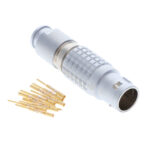 FGG.2B.310.CYCD62Z Lemo Push-Pull Connector Plug, Male Pins 10 Position Crimp