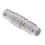 FGG.2B.316.CLAD42Z Lemo Push-Pull Connector Plug, Male Pins 16 Position Solder Cup