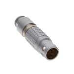 FGG.2B.318.CLAD72Z Lemo Push-Pull Connector Plug, Male Pins 18 Position Solder Cup