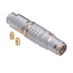 FGG.2T.542.CLAC60Z Lemo Push-Pull Connector Plug, Male Pins 8 Position Solder Cup