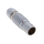 FGG.3B.324.CLAD10 Lemo Push-Pull Connector Plug, Male Pins 24 Position Solder Cup
