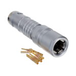 FGG.3K.308.CYCK11 Lemo Push-Pull Connector Plug, Male Pins 8 Position Crimp