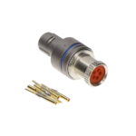 FGN.0F.305.XLCS Lemo Push-Pull Connector Plug, Male Pins 5 Position Crimp
