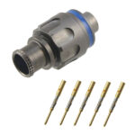 FGN.0M.305.XLCT Lemo Threaded Connector Plug, Male Pins 5 Position Crimp