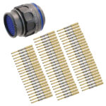 FGW.LM.368.XLCT Lemo Threaded Connector Plug, Male Pins 68 Position Crimp