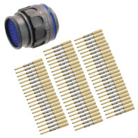 FGW.LM.368.XLCT Lemo Threaded Connector Plug, Male Pins 68 Position Crimp