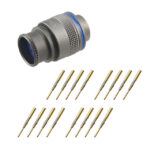 FMN.2M.312.XLCT Lemo Threaded Connector Plug, Male Pins 12 Position Crimp