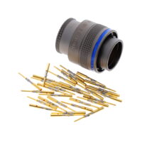 FMN.3M.330.XLC Lemo Threaded Connector Plug, Male Pins 30 Position Crimp