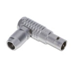 FPG.0B.309.CLAD52 Lemo Push-Pull Connector Plug, Male Pins 9 Position Solder Cup