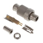 FVB.00.303.NLAE24 Lemo Threaded Connector Plug, Male Pins 3 Position Solder Cup
