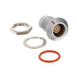 HGG.0B.309.CLLP Lemo Push-Pull Connector Receptacle, Female Sockets 9 Position Solder Cup