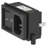 6100.3300 Schurter Power Entry Connector 3 Position Trusted Distributor 6100.3300 Schurter Power Entry Connector 3 Position