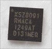 KSZ8091RNACA-TR Microchip Transceiver 1/1 Full Ethernet 3.3V 24-QFN