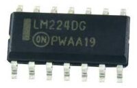 LM224ADRG4 Texas Instruments Amplifier Op Amp Quad 16V/32V 14-SOIC