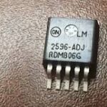 LM2596DSADJG On Semiconductor Switching Regulator Adjustable 1.23V 3A TO-263-6