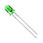 LTH5MM12VFR4500 VCC Green Standard LED 522nm 12V Radial