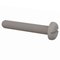 50M025045N006 Essentra Components Pan Head Slotted Machine Screw M2.5x0.45