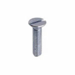 9507 Keystone Electronics Flat Head Slotted Machine Screw #6-32
