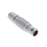 FGG.1B.307.CLAD42 Lemo Push-Pull Connector Plug, Male Pins 7 Position Solder Cup
