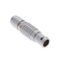 FGG.1B.307.CLAD42 Lemo Push-Pull Connector Plug, Male Pins 7 Position Solder Cup