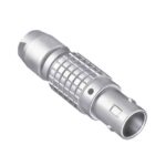 FGG.2B.312.CLAD92Z Lemo Push-Pull Connector Plug, Male Pins 12 Position Solder Cup