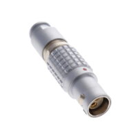 FGJ.1B.302.CLLD42Z Lemo Push-Pull Connector Plug, Female Sockets 2 Position Solder Cup