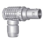 FHG.1B.302.CLAD52 Lemo Push-Pull Connector Plug, Male Pins 2 Position Solder Cup