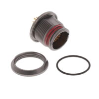 HES.2M.319.XLDP Lemo Threaded Connector Receptacle, Male Pins 19 Position Solder