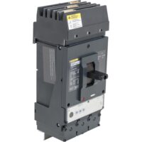LLA36400CU31X Schneider Electric Molded Circuit Breaker 600V 400A Toggle