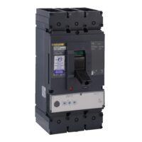 LJF36600U33X Schneider Electric Molded Circuit Breaker 600V 600A Toggle
