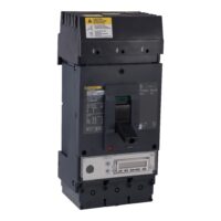 LLA36400U44X Schneider Electric Molded Circuit Breaker 600V 400A Toggle