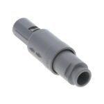 PAG.M0.6GL.AC52GZ Lemo Push-Pull, Detent Lock Connector Plug, Male Pins 6 Position Solder Cup