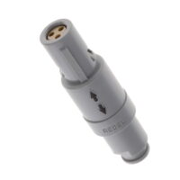 PAH.N0.3GL.LC65GZ Lemo Push-Pull, Detent Lock Connector Plug, Female Sockets 3 (Power) Position Solder Cup