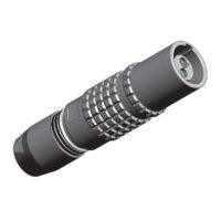 PHG.0T.511.CLLC35 Lemo Push-Pull, Detent Lock Connector Receptacle, Female Sockets 2 Position Solder Cup