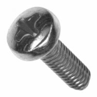MPMS 004 0012 PH B&F Fastener Supply Pan Head Phillips Machine Screw M4x0.7