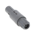 PAA.M1.0GL.AC20G Lemo Push-Pull, Detent Lock Connector Plug, Male Pins 10 Position Solder Cup
